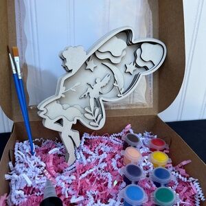 Fairy - Dreaming - Paint kit - handmade